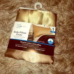 Body Pillow Cover (gold) set of 2